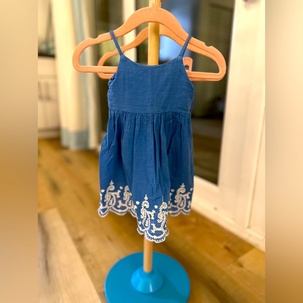 Ralph Lauren blue dress and bloomers size 3 months - Picture 1 of 4